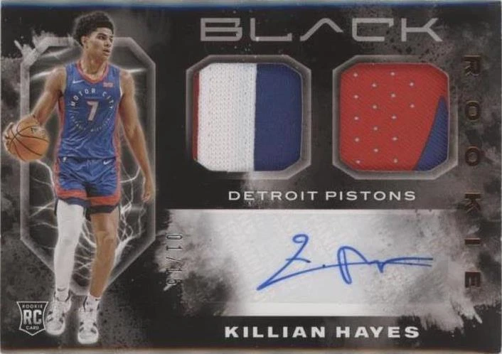 KILLIAN HAYES RC AUTO 2枚セート 2020-21 Panini Black - Killian Hayes #RMA-KIL for sale | eBay