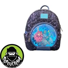 Disney Villains - Hades Snow Globe 10” Faux Leather Mini Backpack "New"