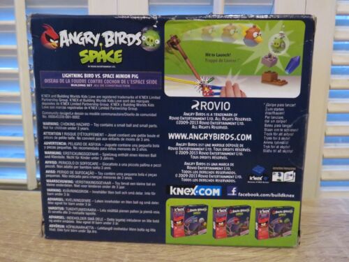 NEW K'NEX Angry Birds Space LIGHTNING BIRD VS SPACE MINION PIG Building #72005 - Picture 2 of 8