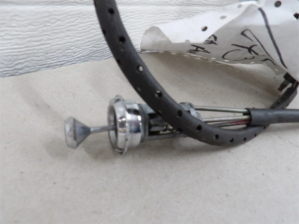 ESPEJO RETROVISOR PUERTA LADO CONDUCTOR LH CHRYSLER NEW YORKER TRACCIÓN TRASERA 1982-1987 CABLE OP'D GRANATE Foto 3 de 4