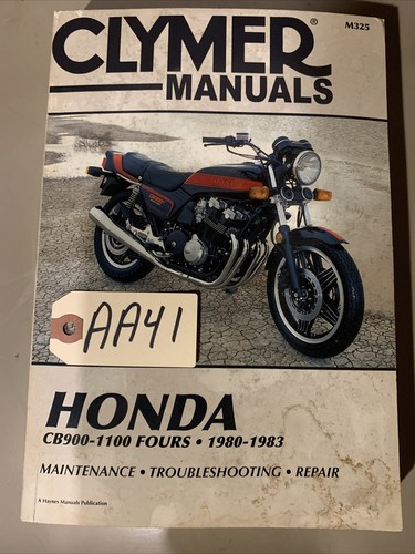Honda Cb900-1100 Four. DOHC Repair Manual Like New Condition AA41 - 第 2/2 張圖片