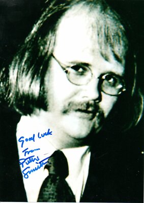 PUTTER SMITH JAMES BOND SIGNED AUTOGRAMM MR KIDD DIAMONDS ARE FOREVER COA 10-8