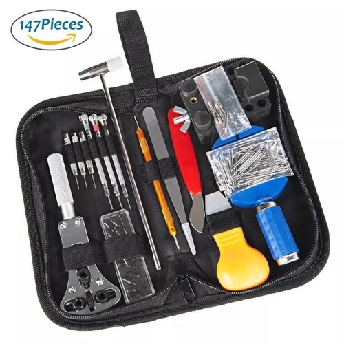 Set Profesional de Herramientas Para Reparación de Reloj de 147 Piezas Upto 55mm - Picture 2 of 10