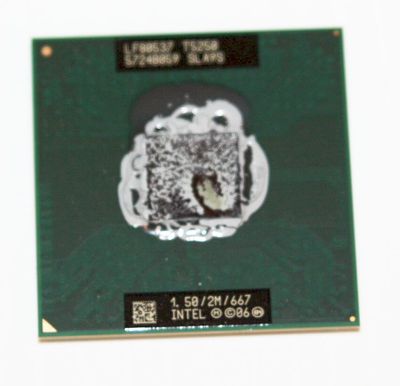Intel Dual Core T5250 Laptop CPU 1.5ghz/667mhz/2mb #SLA9S Mobile Processor