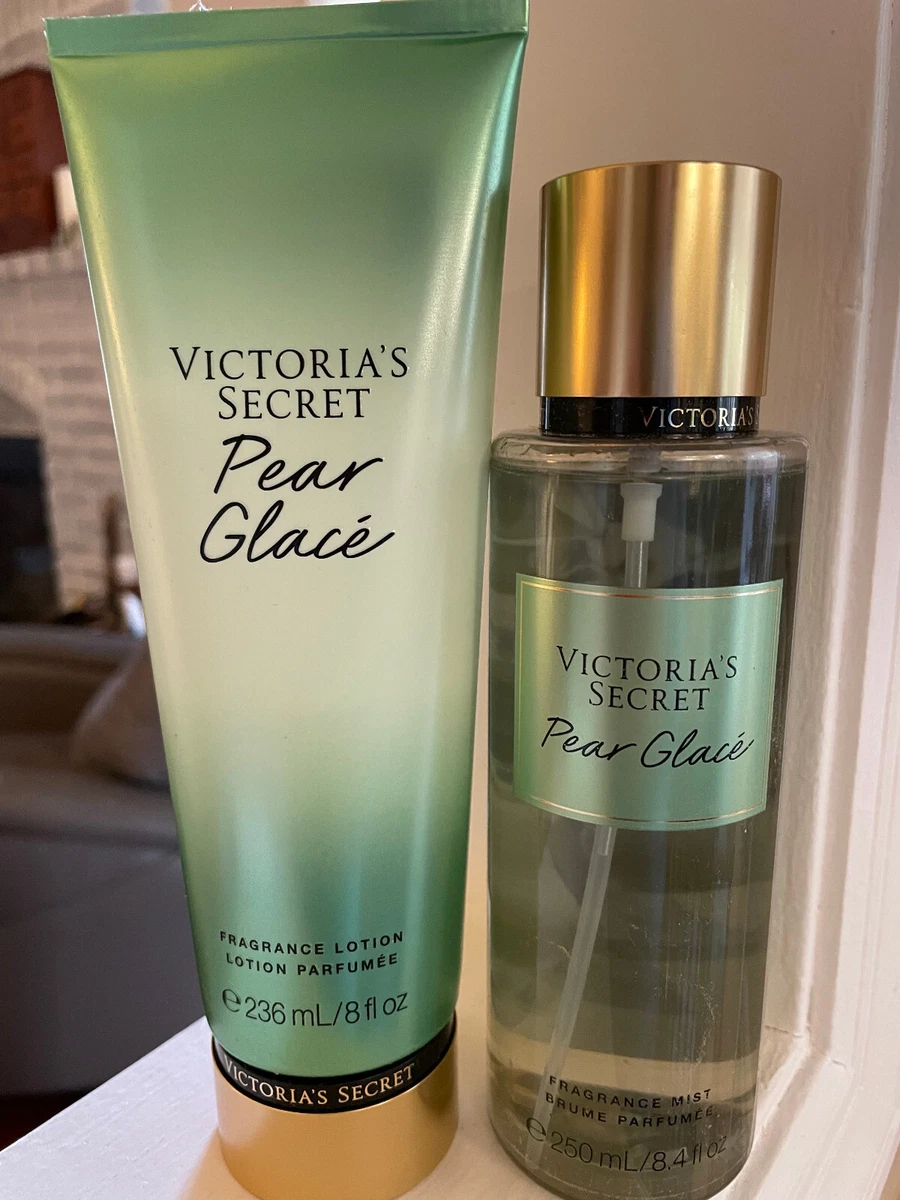 Victoria s Secret PEAR GLACE Fragrance Mist Lotion Fast ship