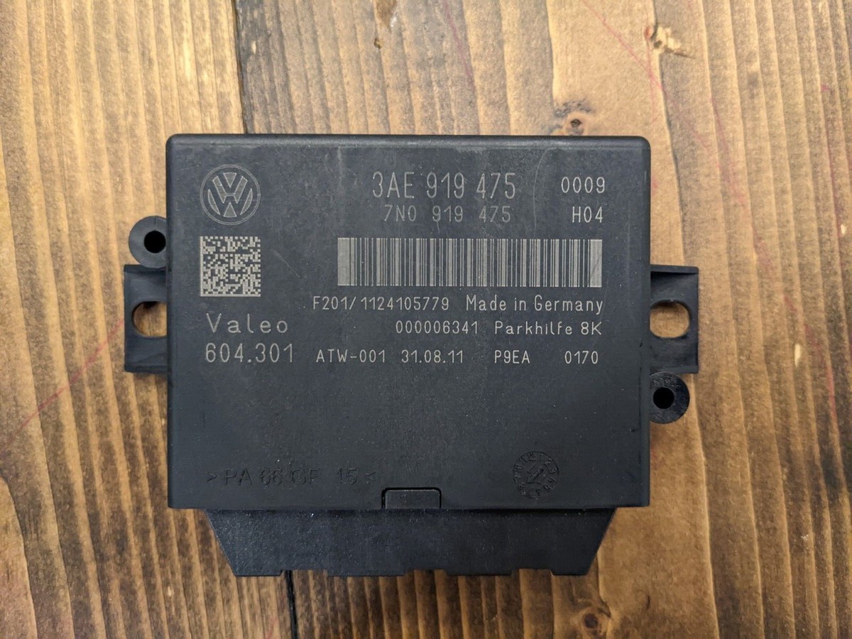 VW Volkswagen CC Park Sensor Control Module 3AE919475 OEM VW Volkswagen CC Park Sensor Control Module 3AE919475 OEM