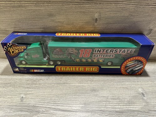 WINNER'S CIRCLE BOBBY LABONTE JURASSIC PARK 3 TRAILER RIG 1/64 Transporter - Picture 1 of 14