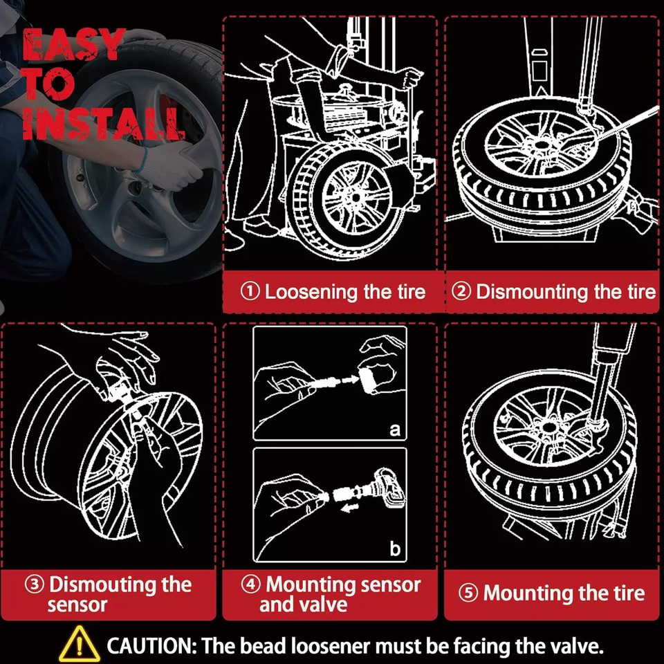 4X Genuine PMVC010 Tire Pressure Monitoring Sensor For Toyota Corolla