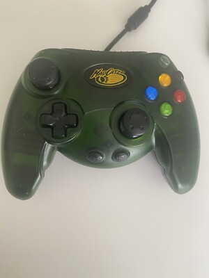 Xbox 2003 Microsoft Mad Catz Green Translucent 4516 Controller