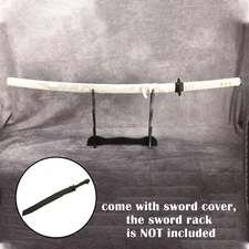 39" White Full Tang Hand Forged Dragon Collectible Japanese Samurai Katana Sword