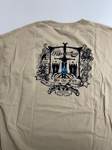 3XL Pro-Line By The Fire Tan T-Shirt - Picture 2 of 2