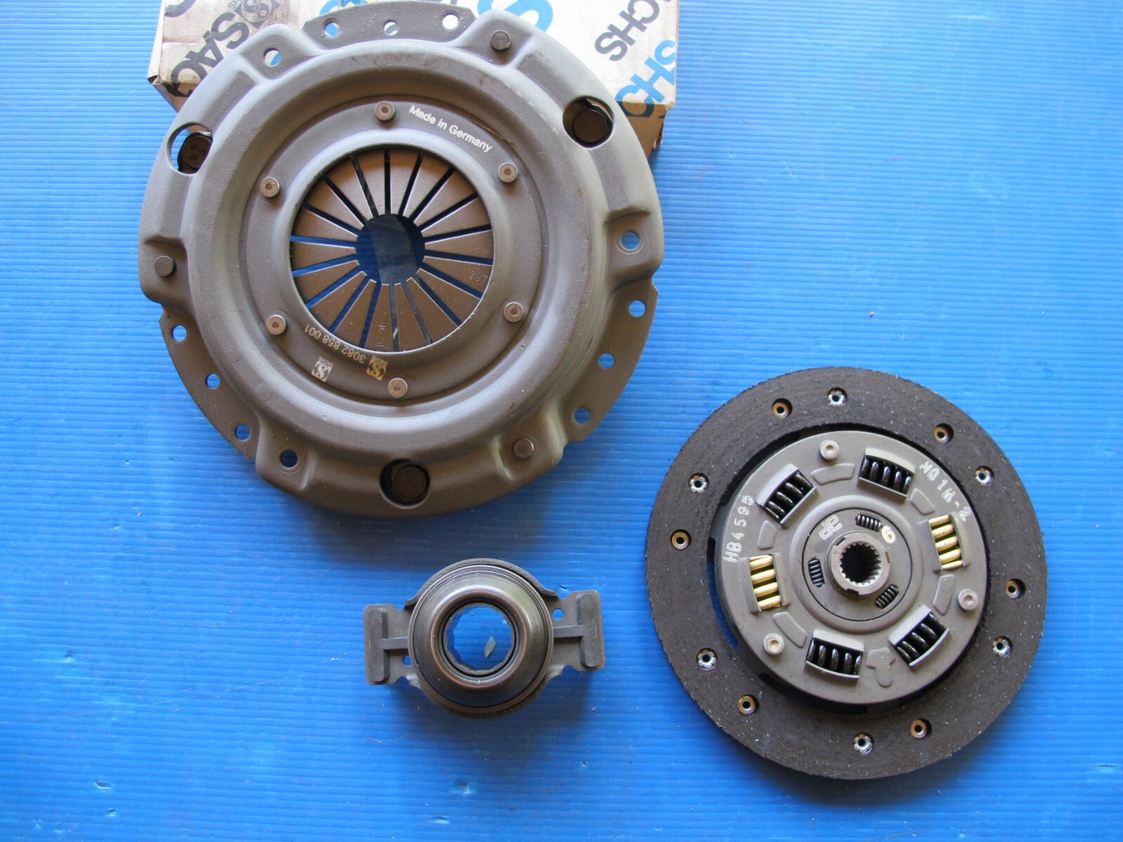 Kit d'embrayage Sachs Fiat Uno 1.3 Diesel mécanisme disque butée boîte manuelle 5 vitesses