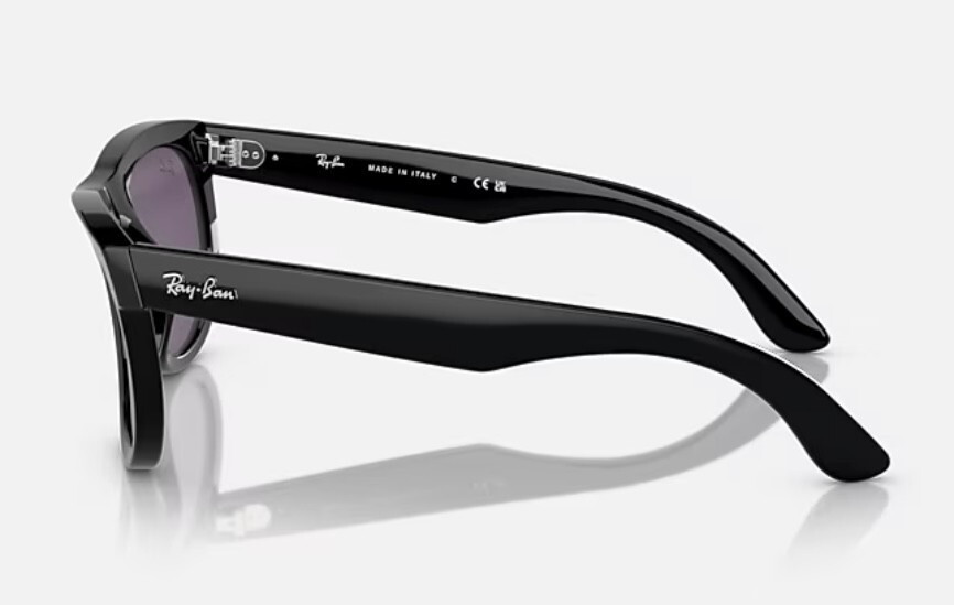 RAY-BAN WAYFARER REVERSE Lenny Kravitz Sunglasses Black Frame