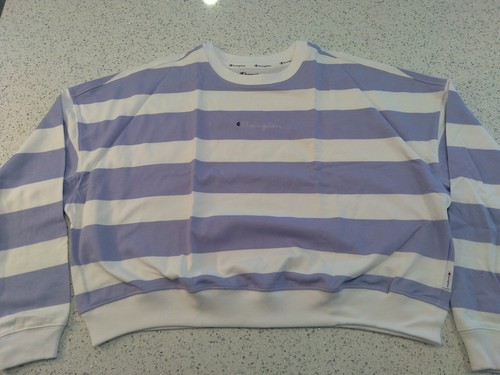Large Crop Top Long Sleeve Shirt White 