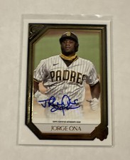 2021 Gallery Jorge Ona Auto #RA-JO Topps Certified Autograph Issue 