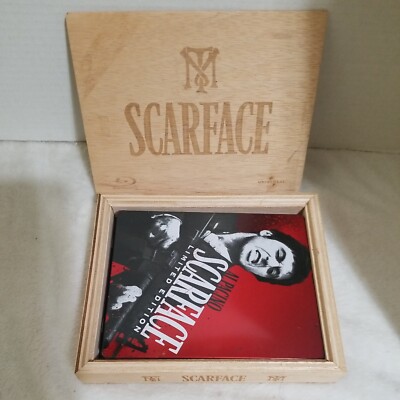 Blu-Ray - Scarface - Al Pacino - Special Limited Edition IN Wooden