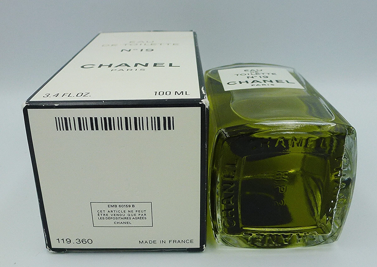 *** VINTAGE *** CHANEL Nº 19 - Eau de Toilette 100 ml