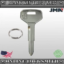 New Uncut Replacement Key Blank For Toyota Vehicles (Old Models) - TR33/X137