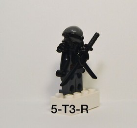 Lego Ninjago Cole Minifigure Hands of Time Black Armor 70623 Black Ninja