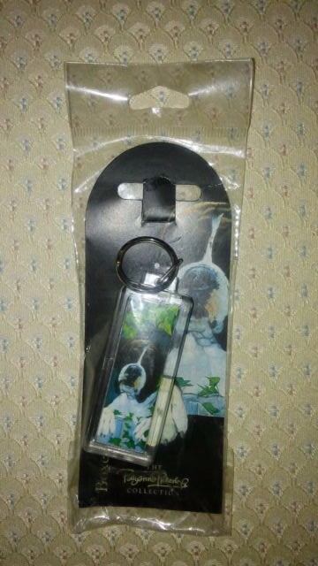 Keychain-Boxer (Dog) Keychain from the Pollyanna Pickering & ? Bookmark *NEW*