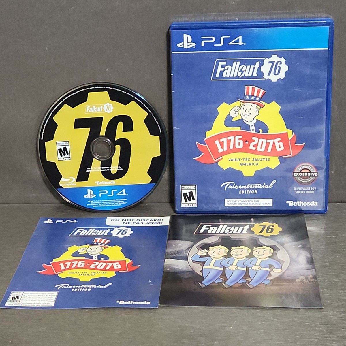 Fallout 76 (PlayStation 4 PS4) Complete Refurbished