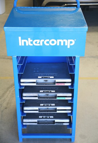 Intercomp SW500 E-Z Weigh Scale, 170125, Pads, Controller and rolling Scale Cart