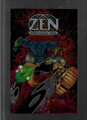 Zen Intergalactic Ninja 1 1994 ENTITY signed Bill Maus Capital City Summit