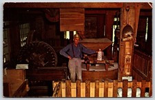 Postcard Hamer's Mill, Built 1817, Spring Mill State Park, Mitchell, IN Unposted