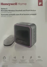 Honeywell Home Series 5 Portable doorbell Kit Orange RARE ALSO Brightest Color