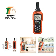 PT6508 Temperature Humidity Meter, Digital Thermometer Hygrometer Monitor wit...