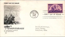 1940 FDC  400th Anniv Coronado's Journeys - Albuquerque, NM - F33623