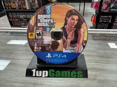 Grand Theft Auto V GTA 5 PS4 ( Sony PlayStation 4, 2014) Disc Only  T28