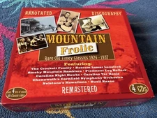 Mountain Frolic - Rare Old Timey Classics -1924-1937 - JSP 4 CD Box - 2007