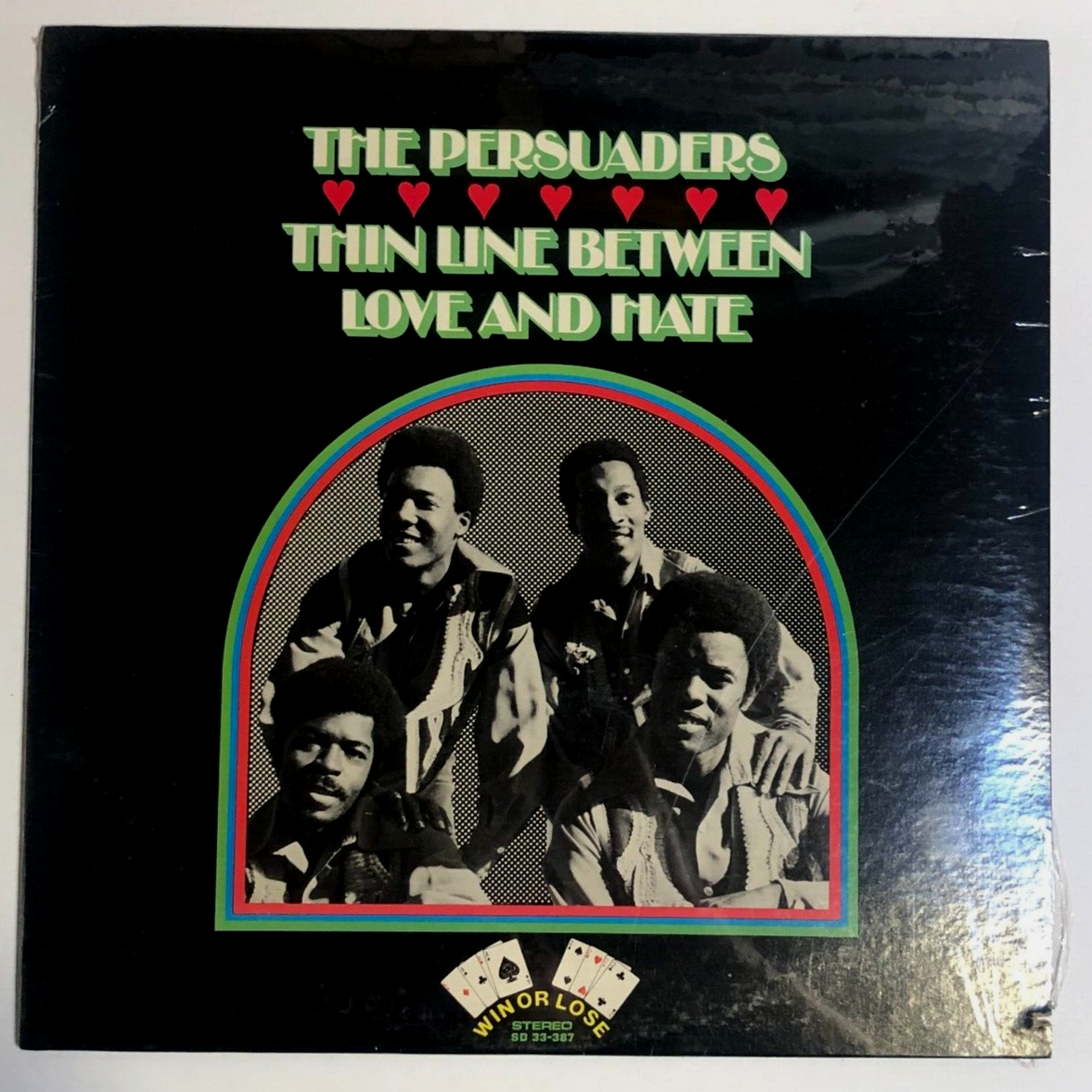 THE PERSUADERS THIN LINE BETWEEN レコード Thin Line Between Love And Hate by The Persuaders Lp R&B