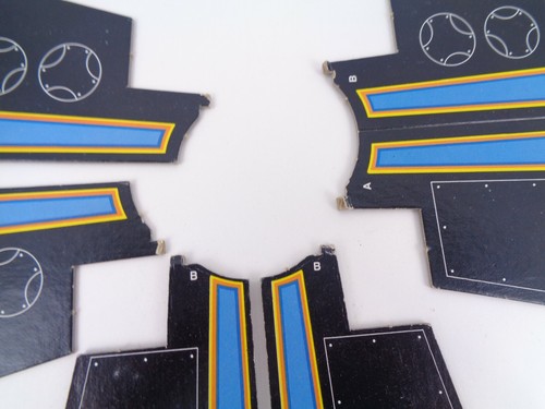 Vintage Mego World Of Micronauts Game Part Piece: Great Hall Panels Rings Clips - Picture 3 of 4