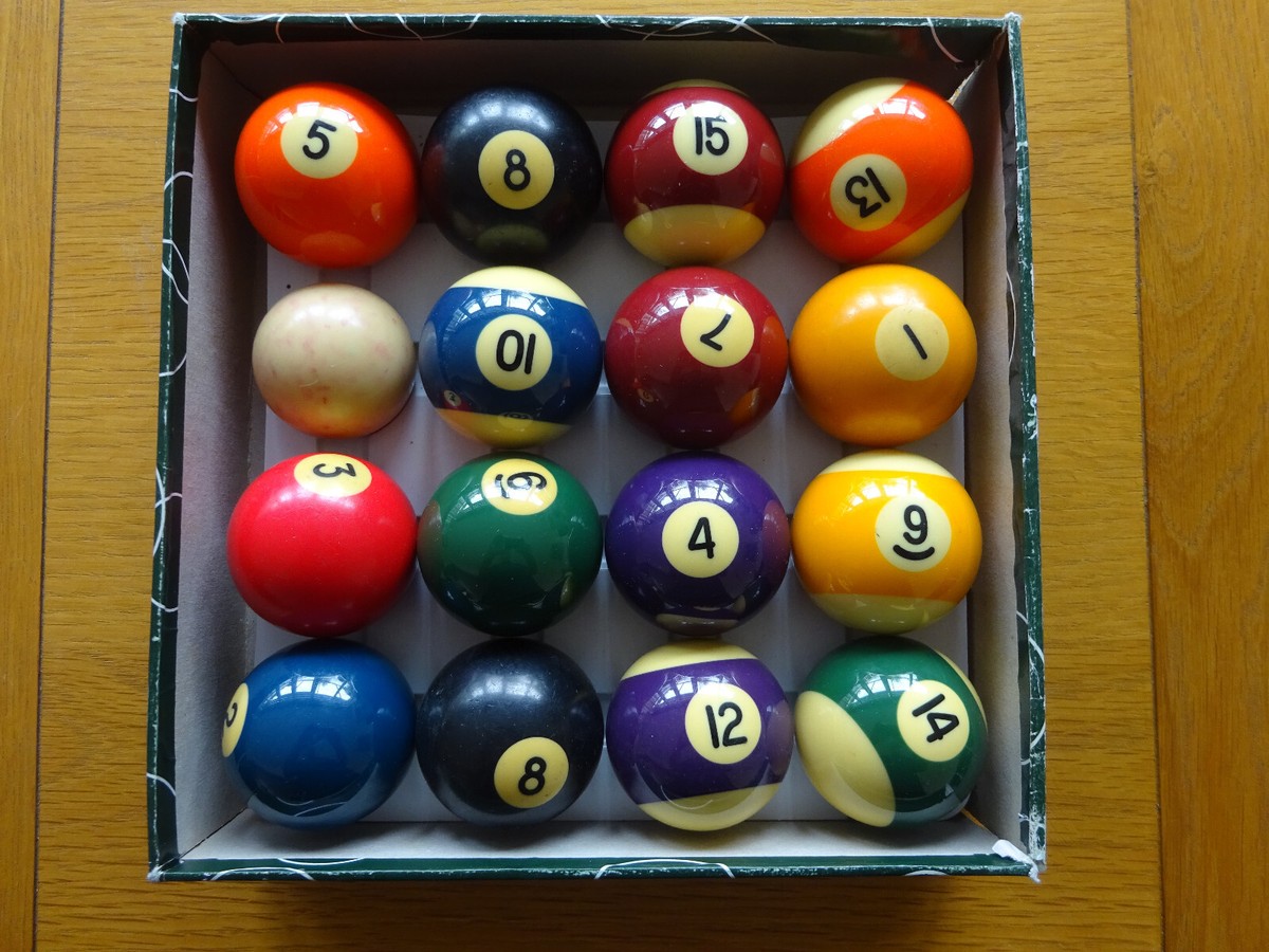 Aramith BELGIAN BALLS 16個セット ビリヤードボール Vintage Belgian Aramith Billiard Pool Balls Set - 16 Ball Set