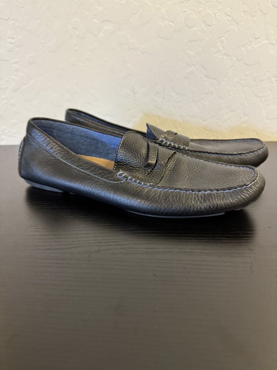 Donald J. Pliner Vinco 3 Penny Mens Loafer Driver Black  display picture 2