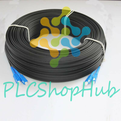 Outdoor SC SM Duplex FTTH Drop Patch Cord SC G657 Fiber Optic Cable Jumper 400M