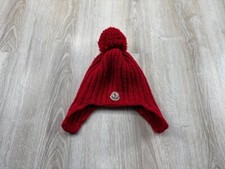 Kids hat Moncler Color Red