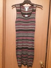 Junior Plus 2X Sweater Mini Dress Metallic NWT
