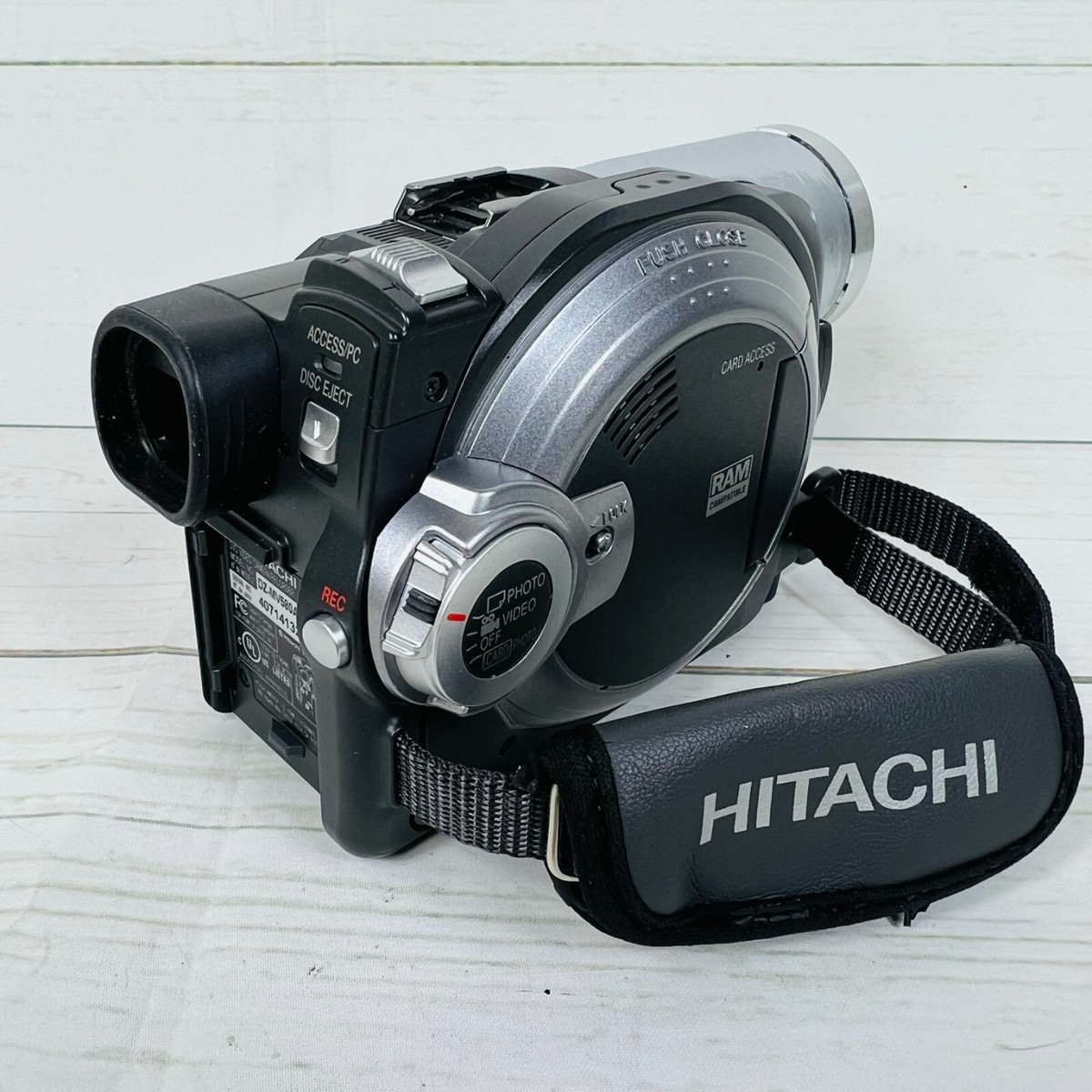 Hitachi Camcorder DZ-MV580A DVD CAM Camera | eBay