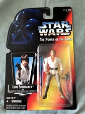 STAR WARS LUKE SKYWALKER w/ GRAPPLING HOOK BLASTER & LIGHTSABER NEW SEALED 1995