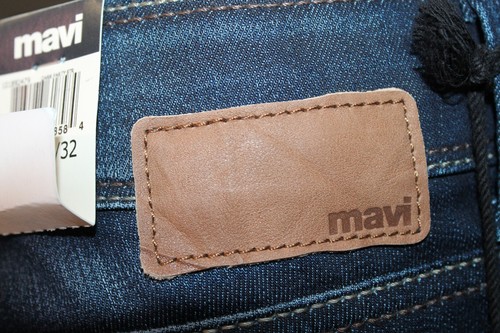 mavi jeans OLIVIA 10189-2479 DARK PARTY STR low rise straight leg nuovo vintage - Foto 4 di 8