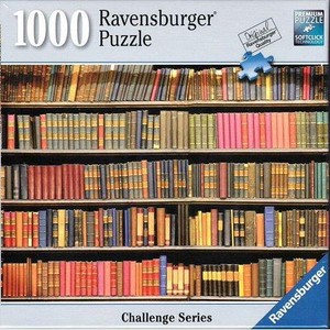 New-Ravensburger-Bookshelf-Challenge-1000-Piece-Jigsaw-Puzzle