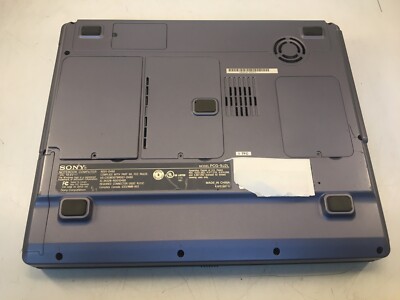 Sony VAIO PCG-FRV25 | Intel Pentium 4 @ 2.66GHz | NO HDD/OS/RAM