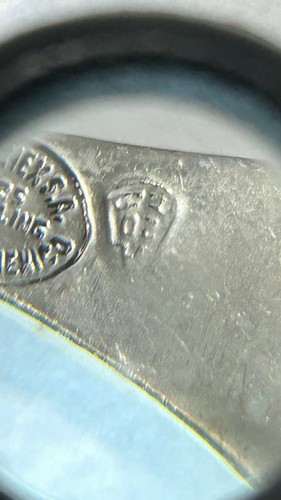 VTG MCM Sterling Silver Aztec Calendar Mexico Souvenir Spoon Demitasse PlatMexSA - Picture 14 of 23