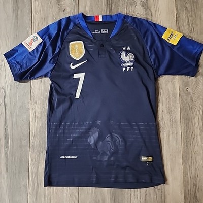 NIKE DRI FIT FRANCE #7 Griezmann FFF 2018 Soccer Home Jersey