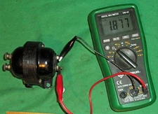 1919 RCA UV-712 Audio TRANSFORMER by GE for use with UV-200 & UV-201 TUBES