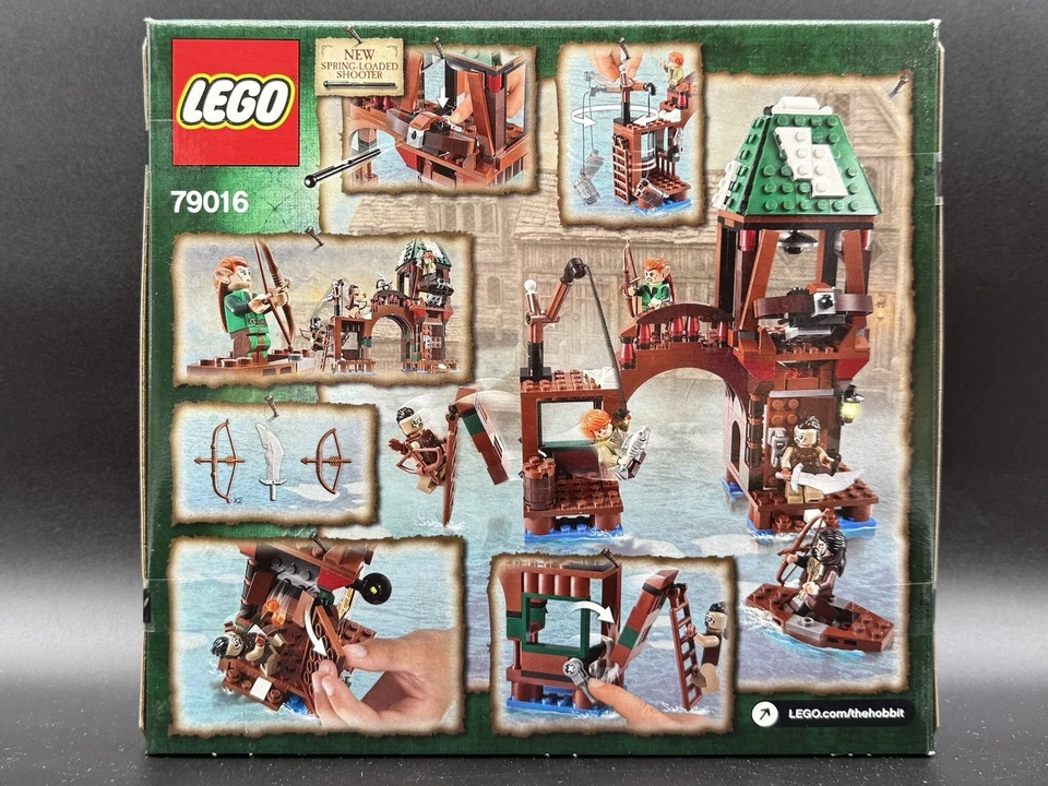 LEGO The Hobbit: Attack On Lake-town (79016) New Sealed Retired - Image 2 of 4