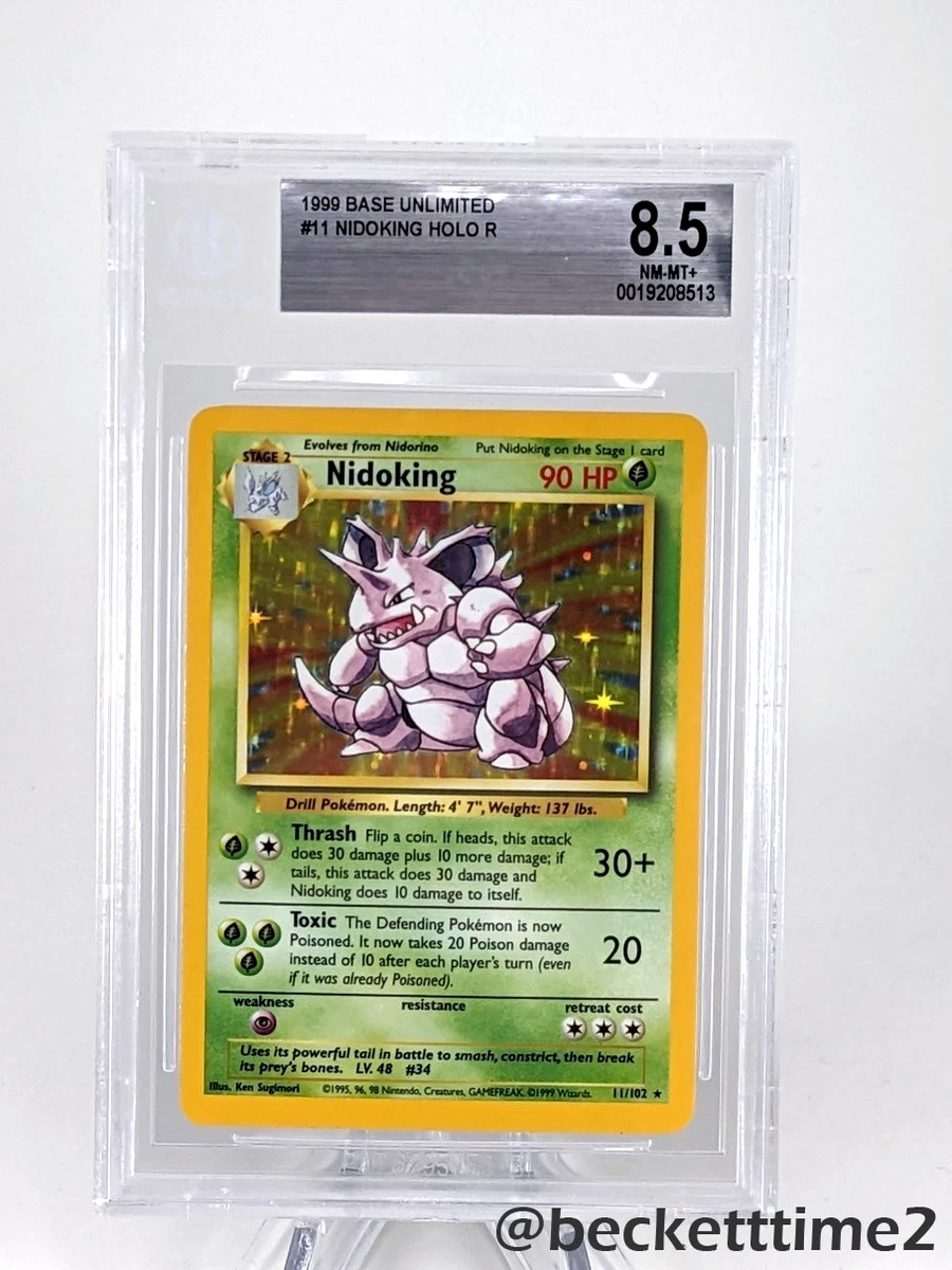 Pokémon TCG Beckett Grading Services (BGS) 8.5 Graded Holo Rare